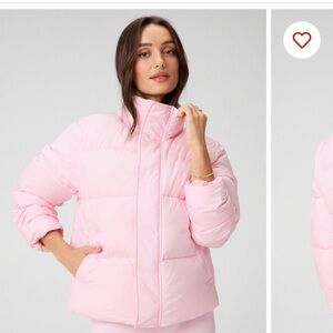 Fabletics Soft Pink Women's Puffer Jacket
